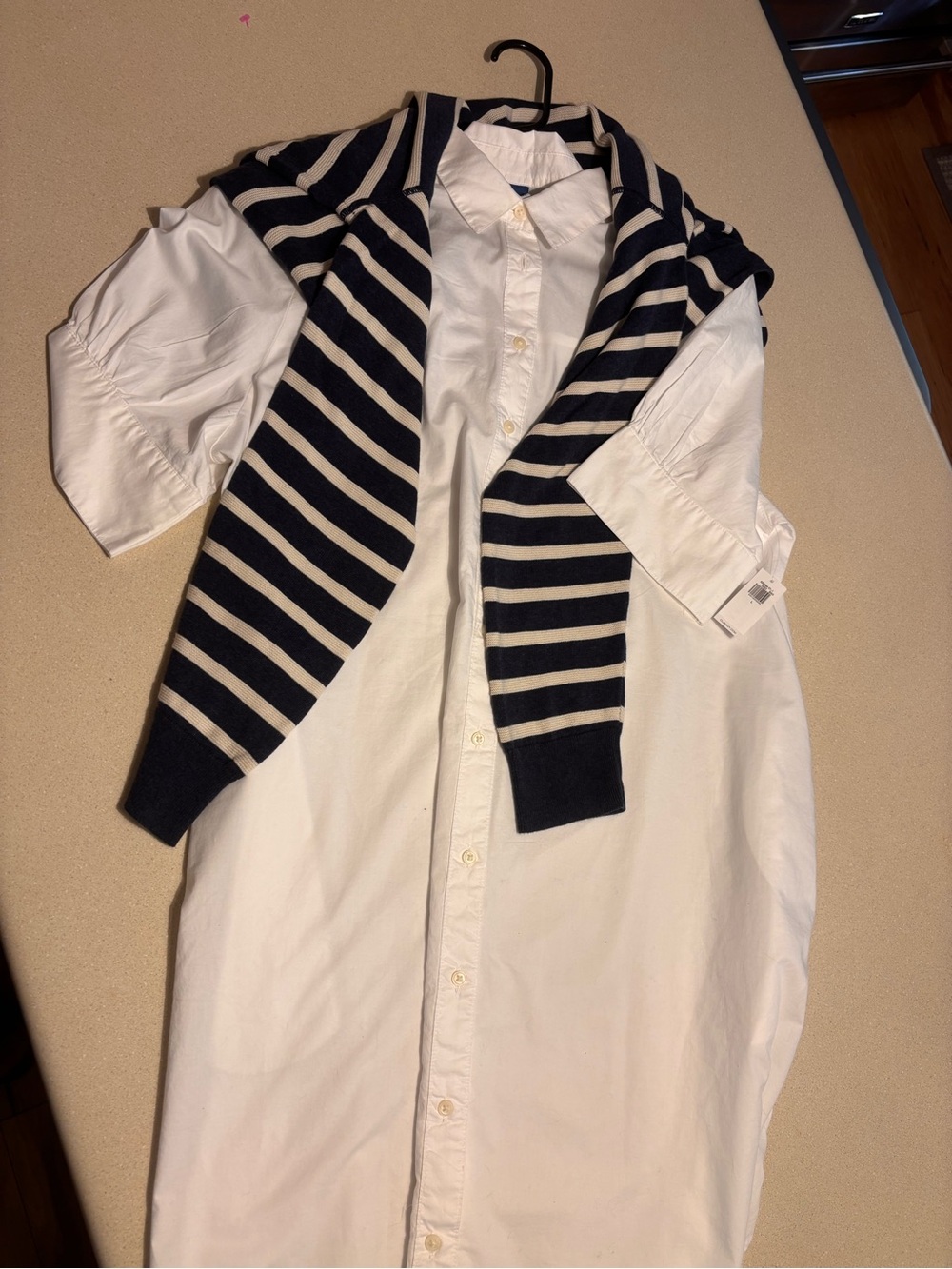 Old Navy White Shirt Dress